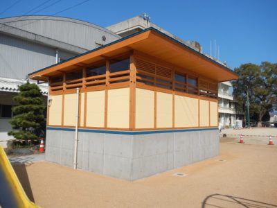 【施工事例】橘小学校屋外トイレ